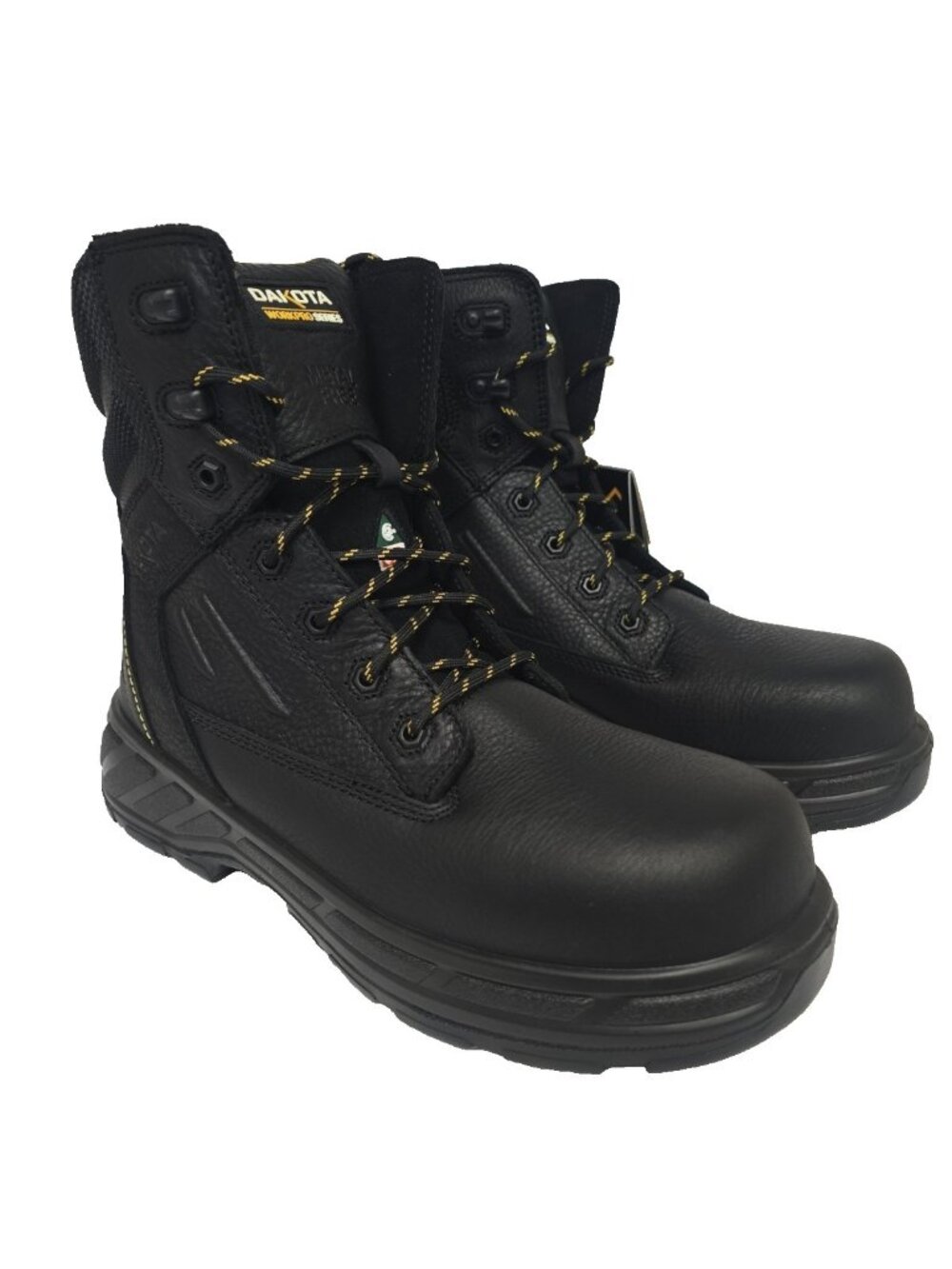 Dakota Men's 8100 8" Composite Toe Insulated Work Boot Black Size 12M
